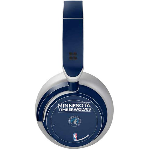 NBA Minnesota Timberwolves Standard - Navy Blue Surface Headphones Skin